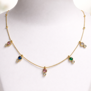 Multicolor Crystal Drop