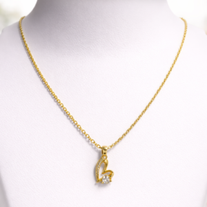 Crystal Swan Pendant