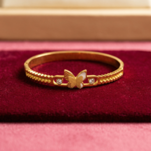 Gold Bangle Butterfly